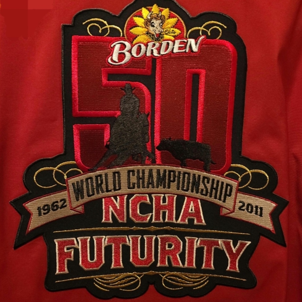 2011 NCHA 50th World Championship Futurity XXL Jacket Borden Rodeo Anniversary